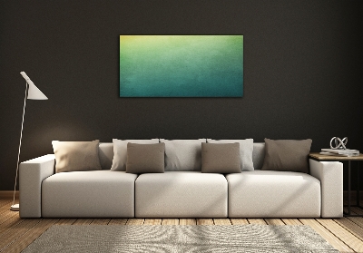 Glass wall art Sea gradient