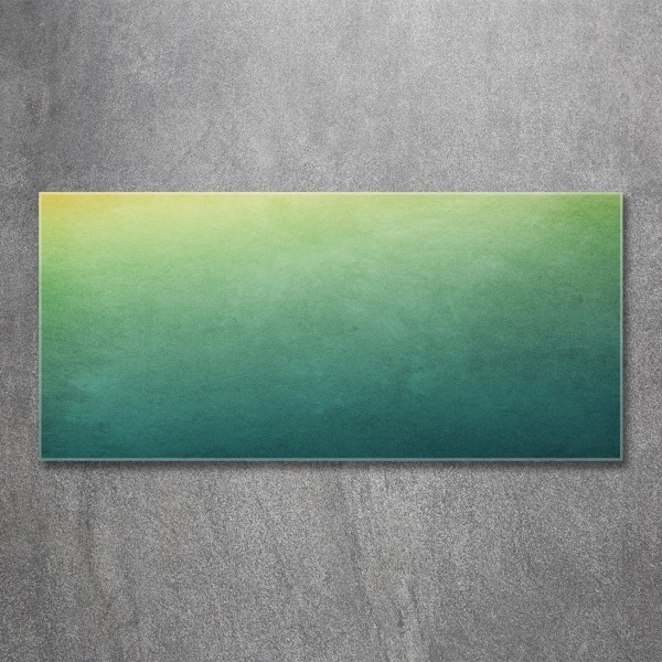 Glass wall art Sea gradient