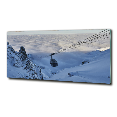 Glass picture wall art Kasprowy wierch