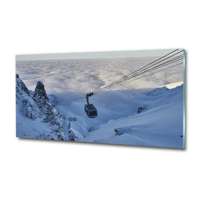 Glass picture wall art Kasprowy wierch