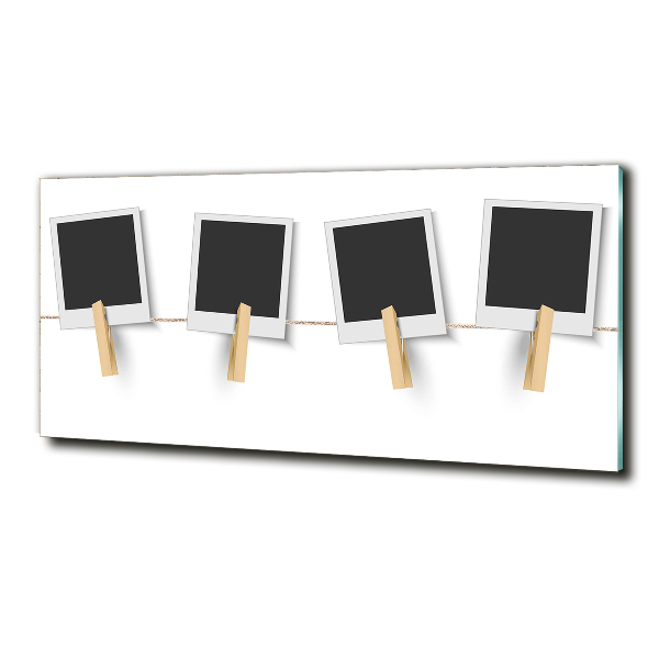 Wall art on glass Photo frames