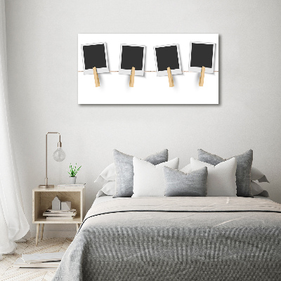 Wall art on glass Photo frames