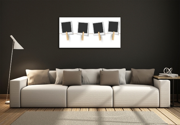 Wall art on glass Photo frames