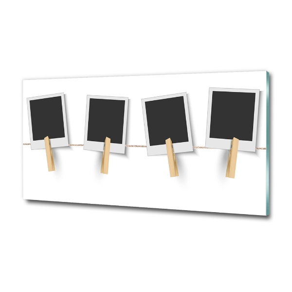 Wall art on glass Photo frames