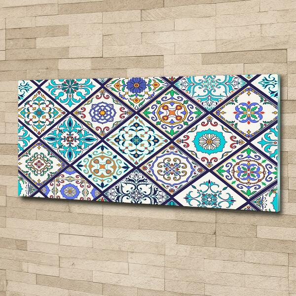 Glass picture wall art Ceramic tiles