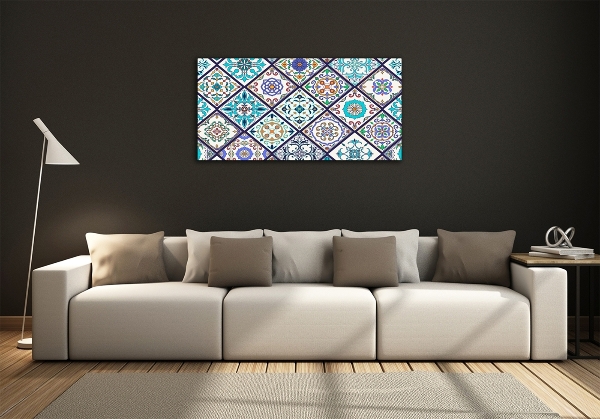 Glass picture wall art Ceramic tiles