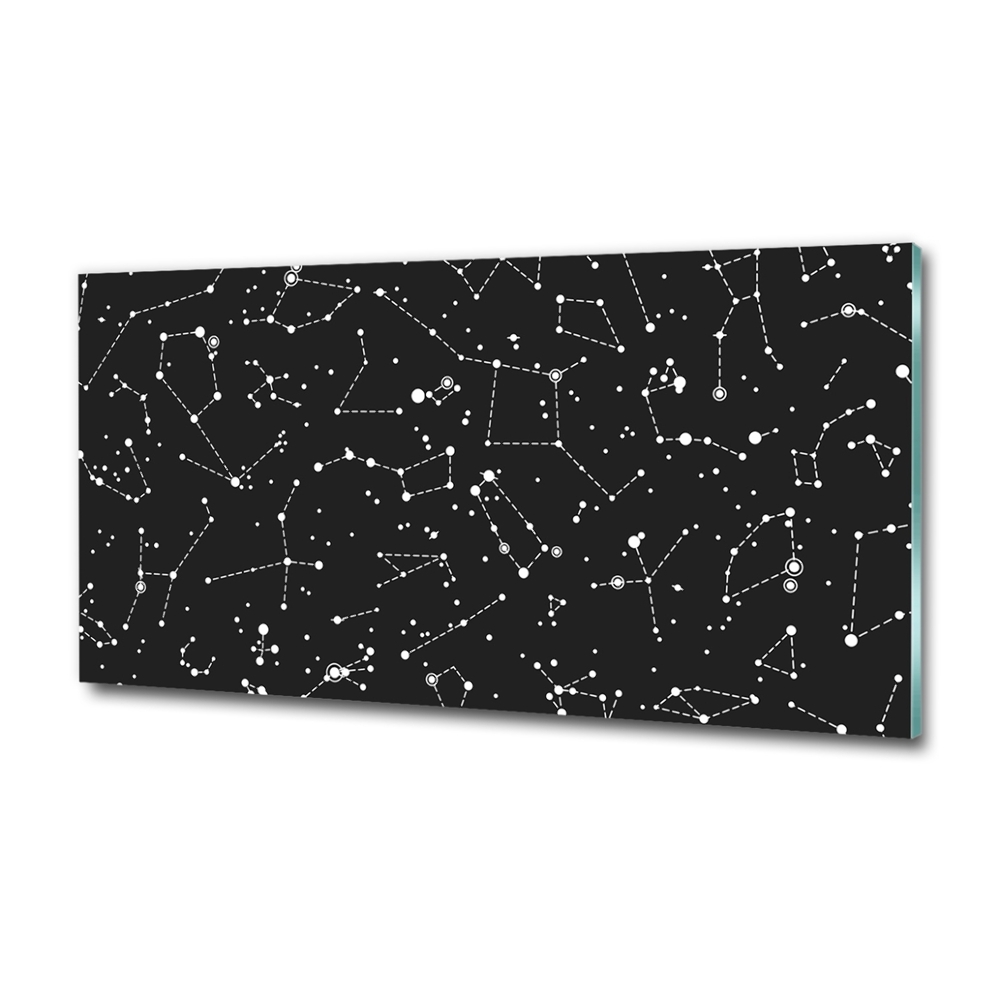 Wall art on glass Constellation