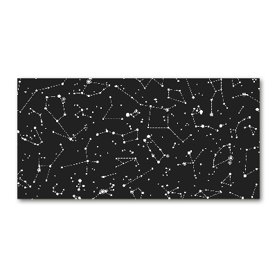 Wall art on glass Constellation