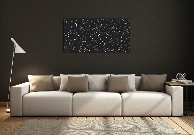 Wall art on glass Constellation