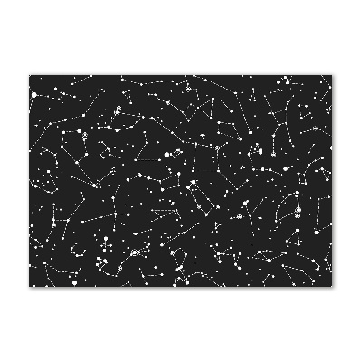 Wall art on glass Constellation