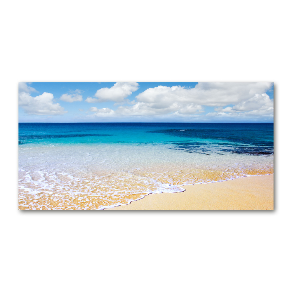 Glass picture print Calm sea