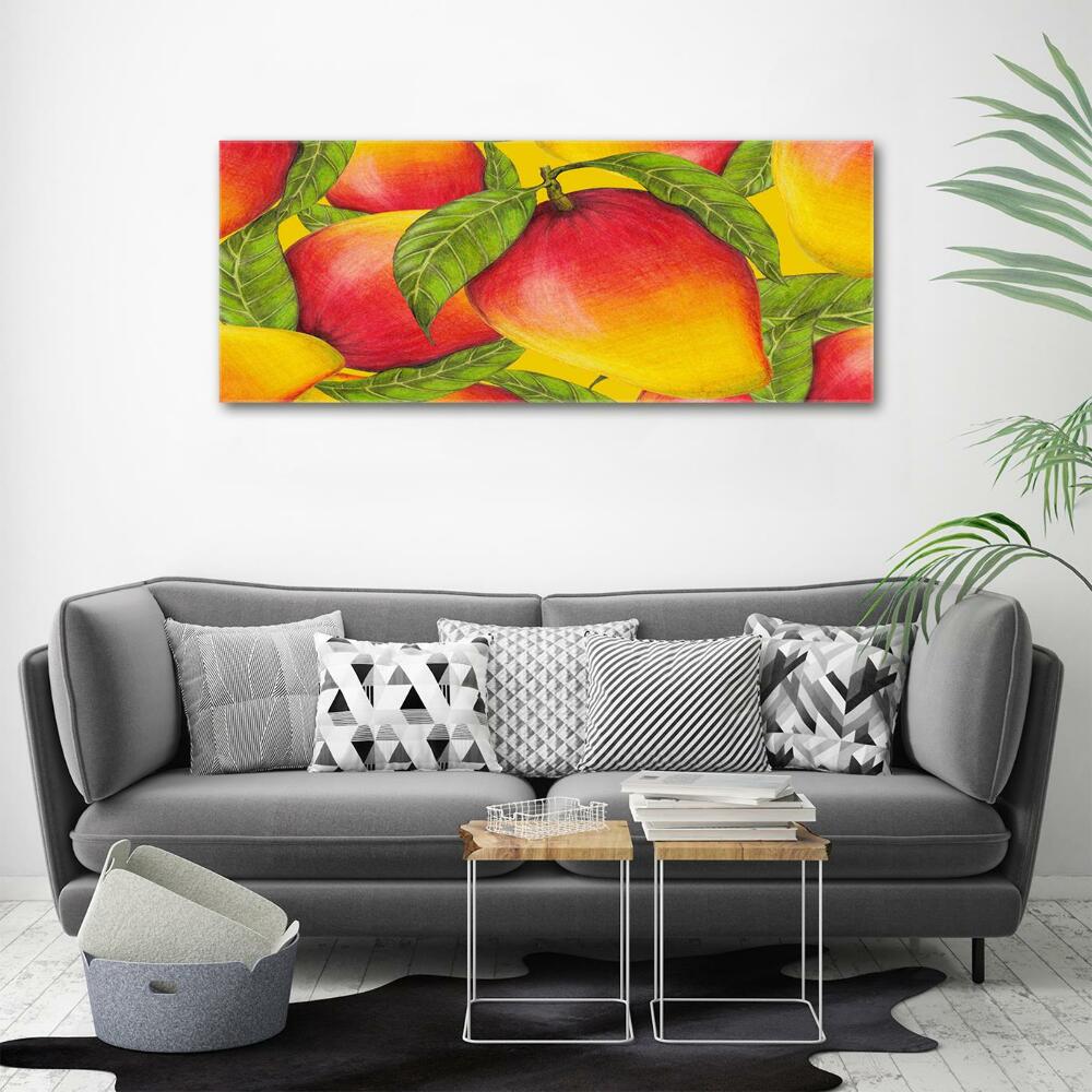 Glass art print Mango