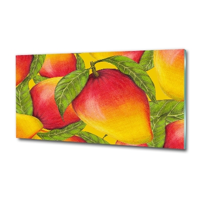 Glass art print Mango