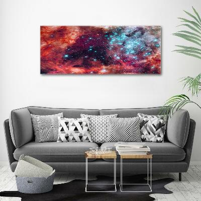 Glass wall art Magellan cloud