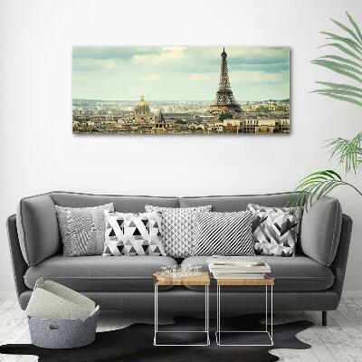 Wall art on glass Eiffel paris tower