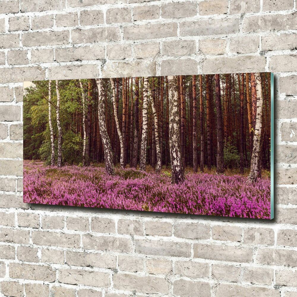 Glass art print Moor