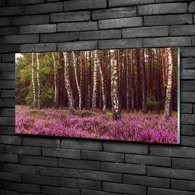 Glass art print Moor