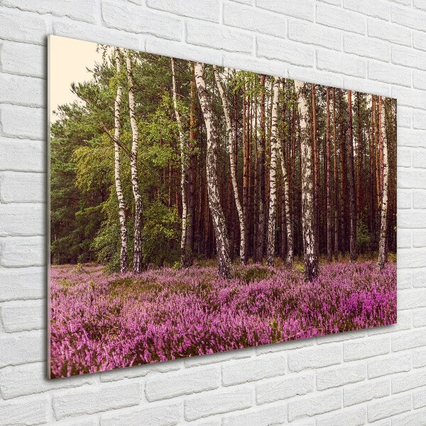 Glass art print Moor