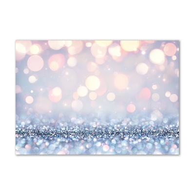 Glass wall art large Shiny background