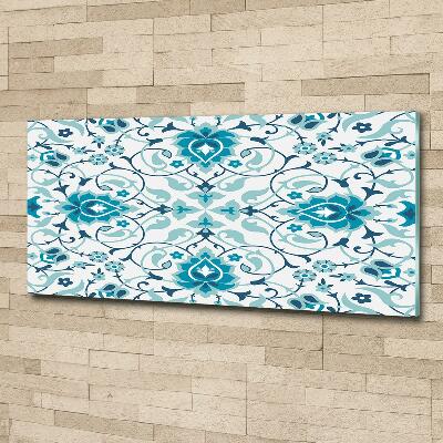 Glass wall art large Arab pattern