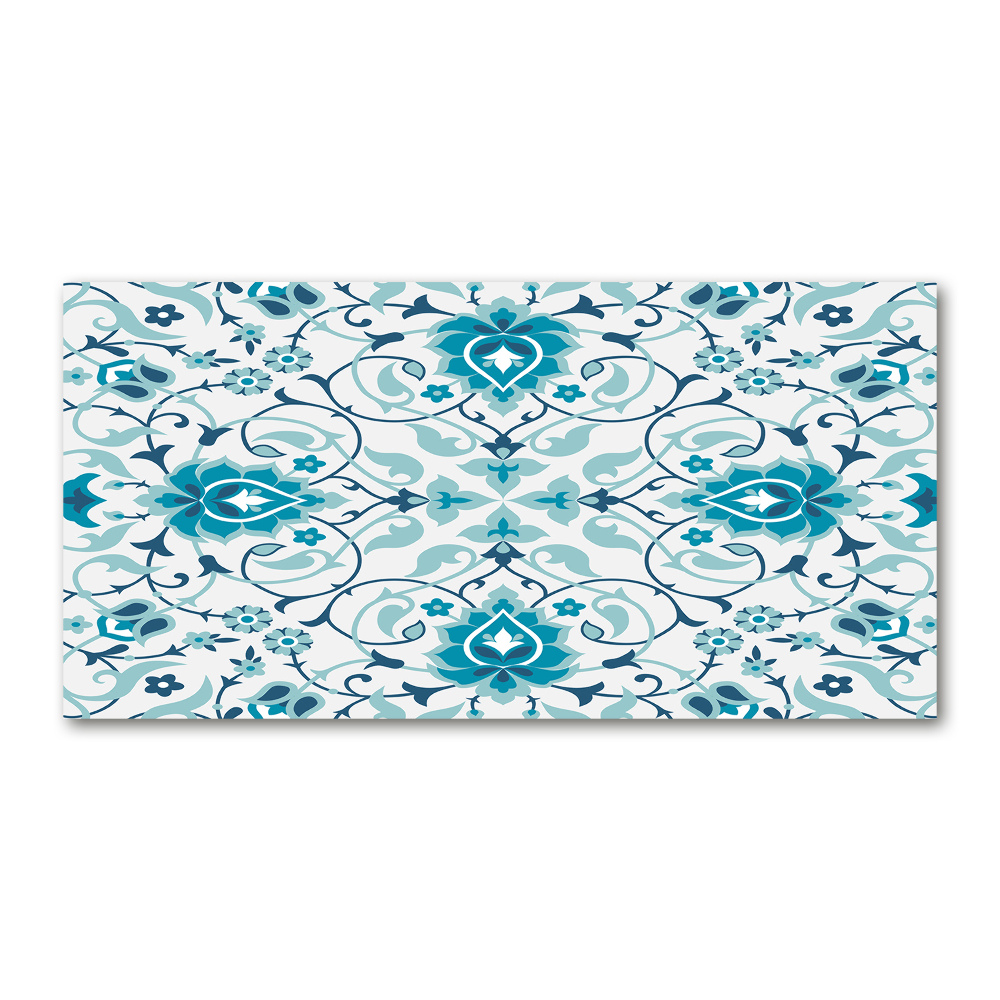 Glass wall art large Arab pattern