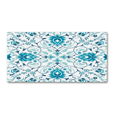 Glass wall art large Arab pattern