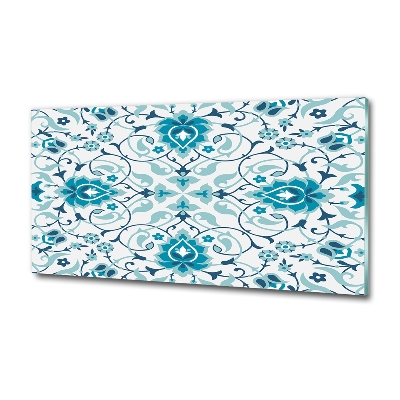 Glass wall art large Arab pattern