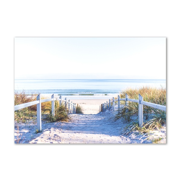 Wall art on glass Coastal dunes