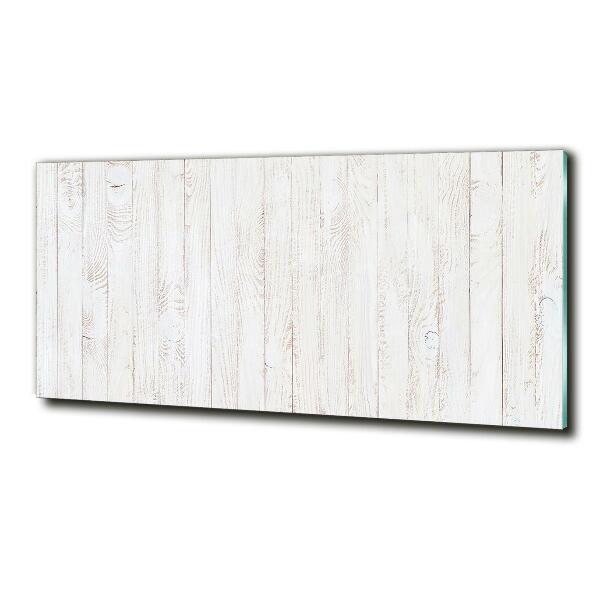 Glass wall art large Wooden background