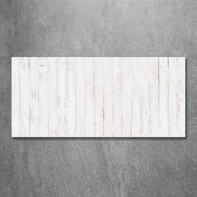 Glass wall art large Wooden background