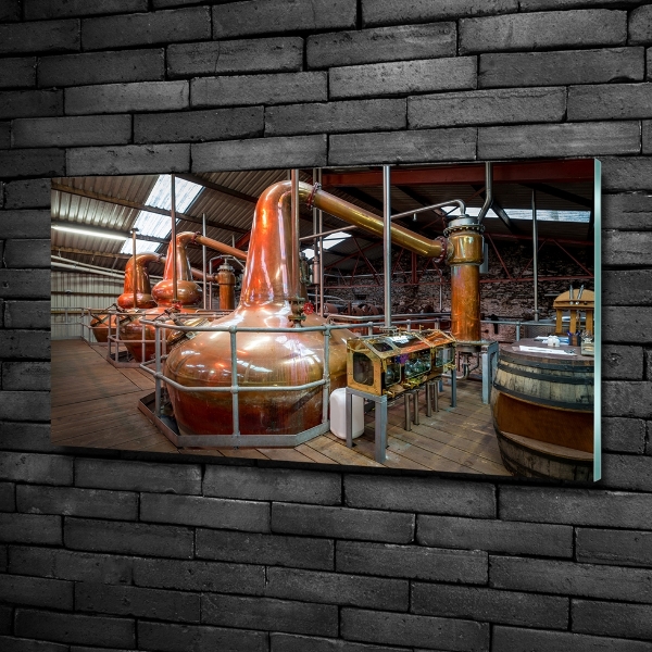 Wall art on glass Brew