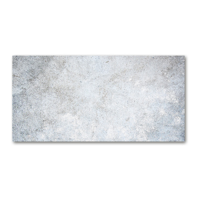 Glass wall art large Concrete background