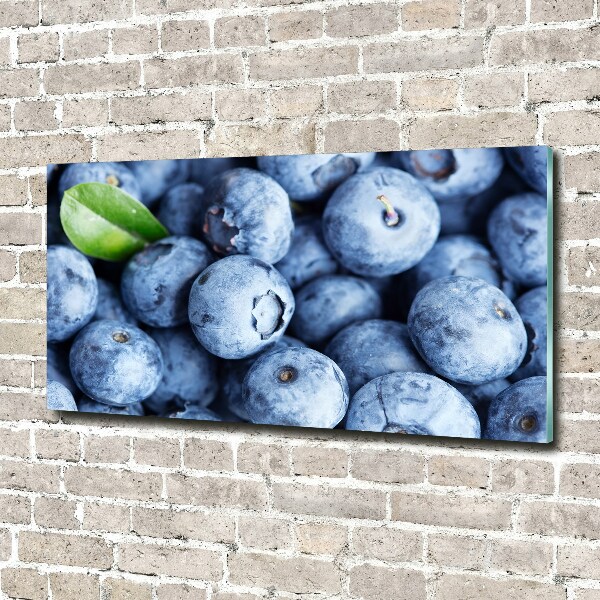 Glass art print Berries