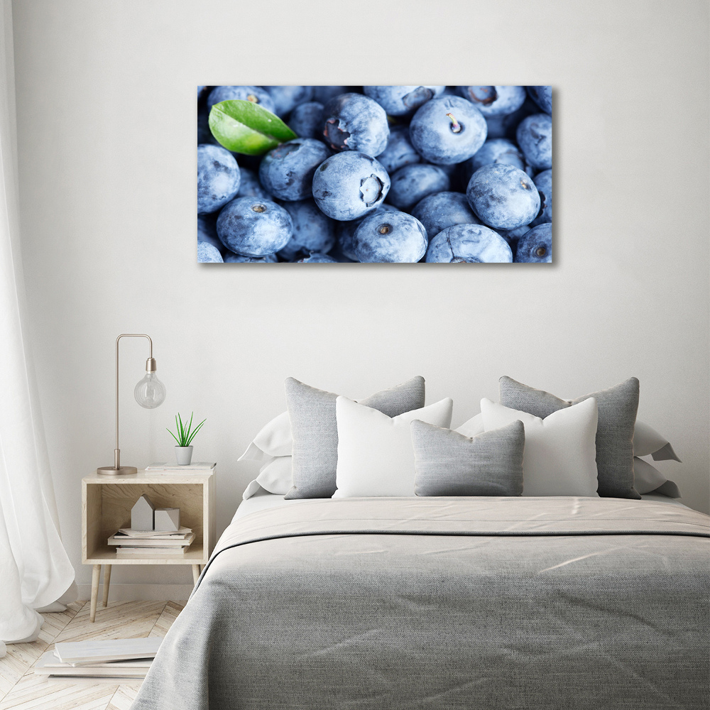 Glass art print Berries