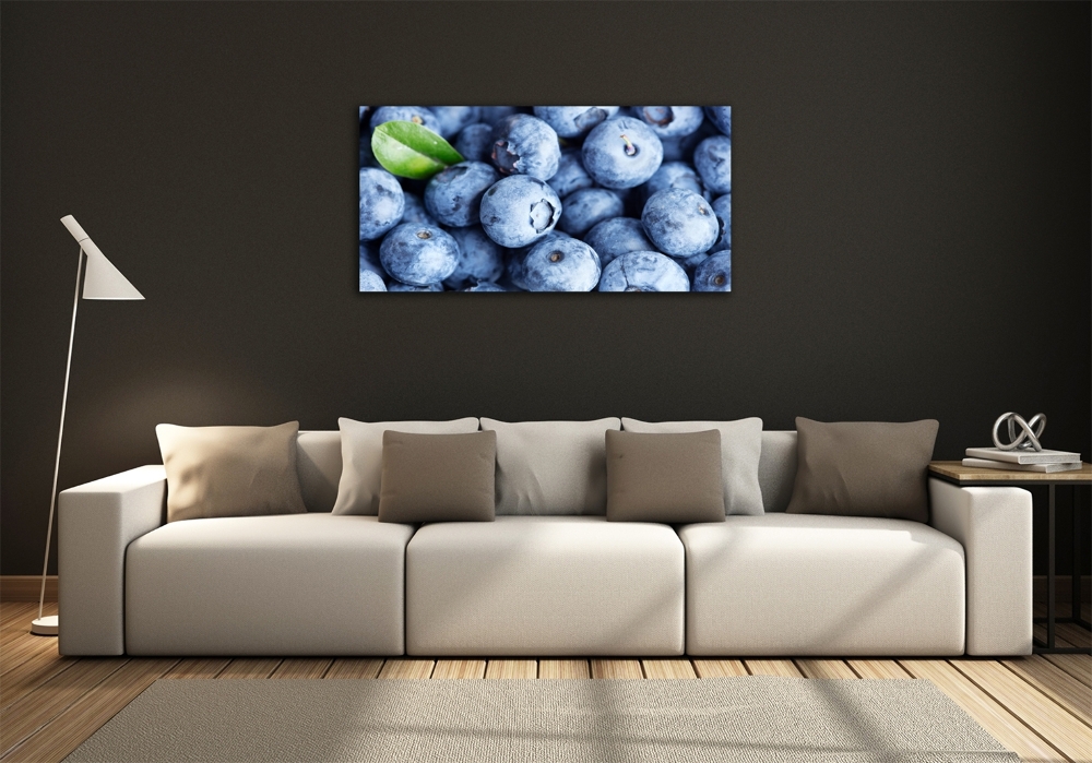 Glass art print Berries