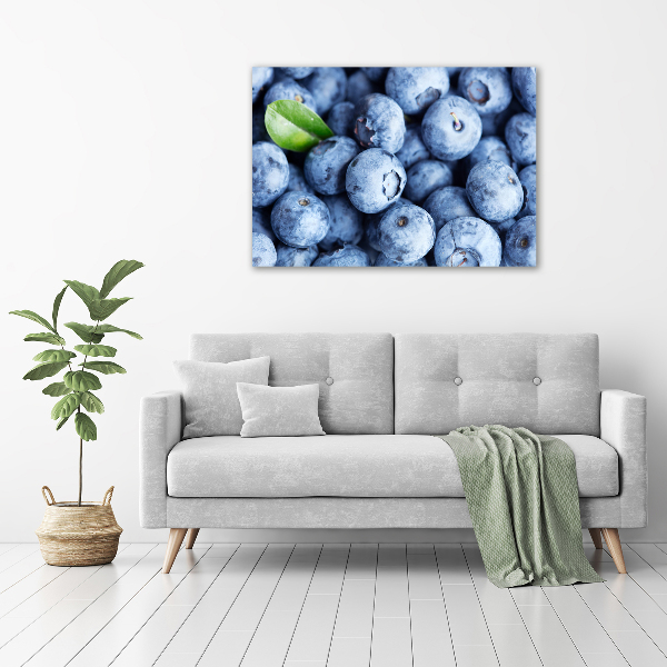 Glass art print Berries