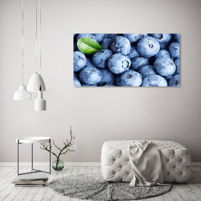 Glass art print Berries