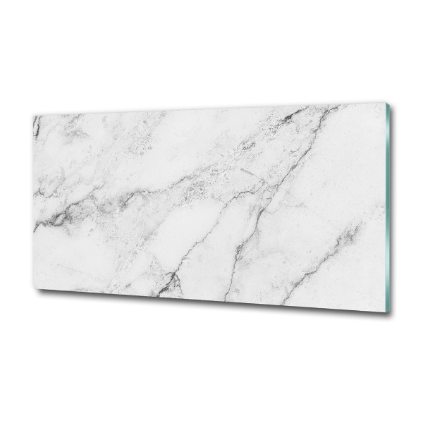 Glass wall art large Marble