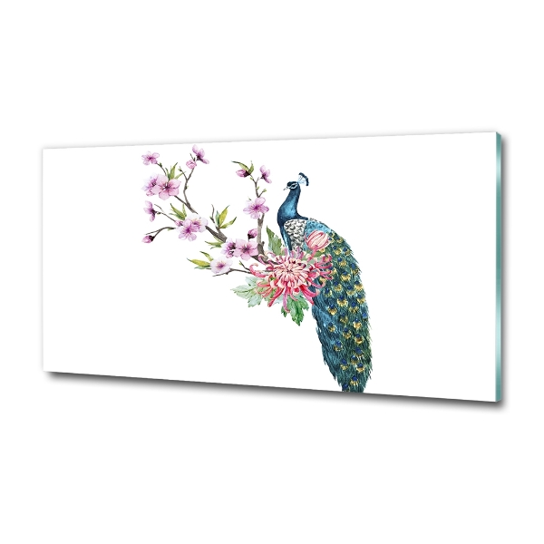 Paw and flowers