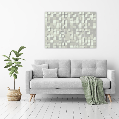 Glass wall art large Geometric background