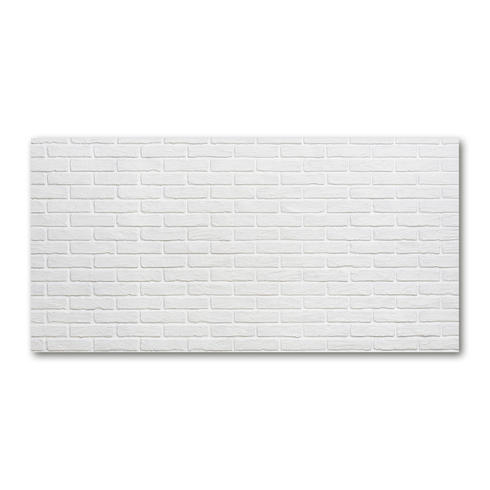 Glass picture print Brick wall