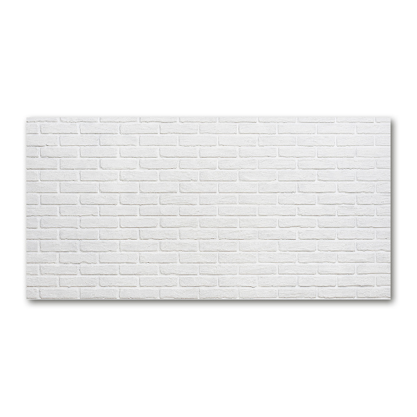 Glass picture print Brick wall