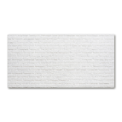 Glass picture print Brick wall