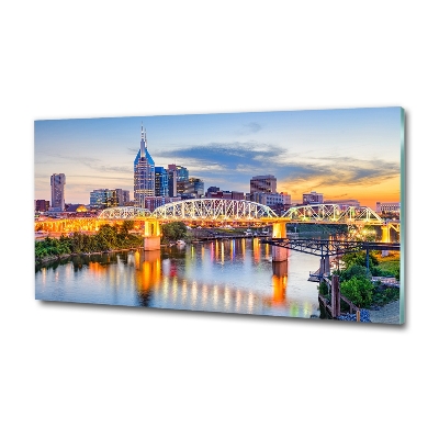 Wall art on glass Tennessee us