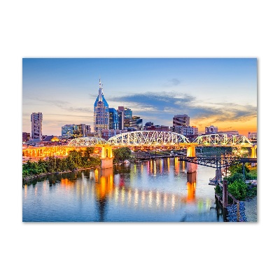 Wall art on glass Tennessee us