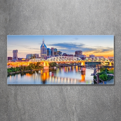 Wall art on glass Tennessee us