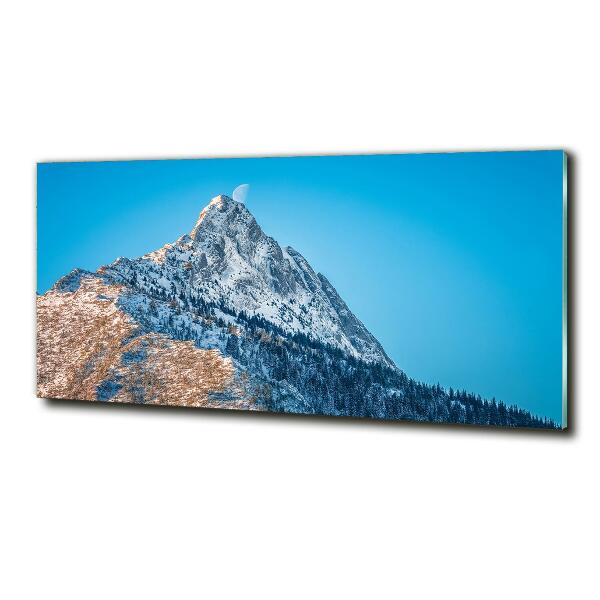 Photo printed on glass Giewont tatry