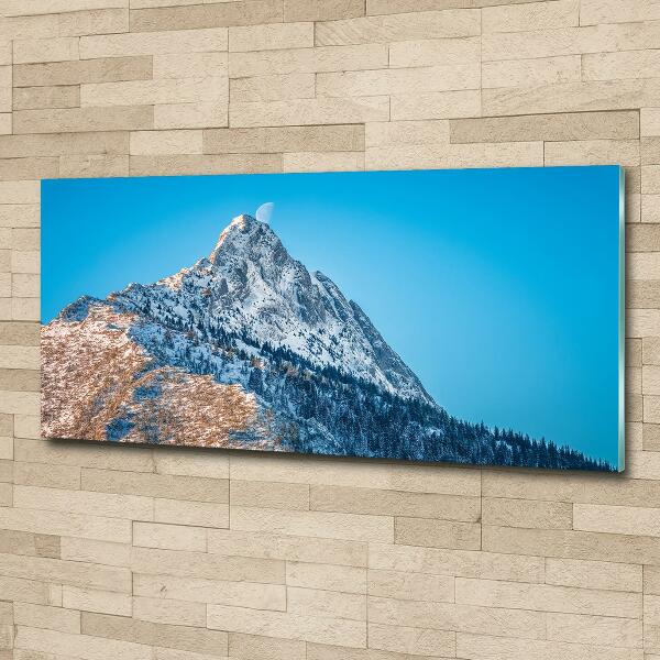 Photo printed on glass Giewont tatry