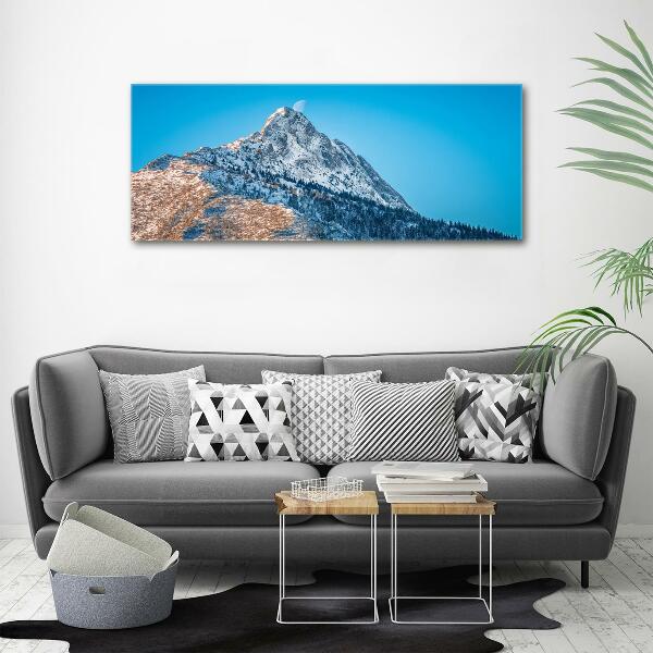 Photo printed on glass Giewont tatry