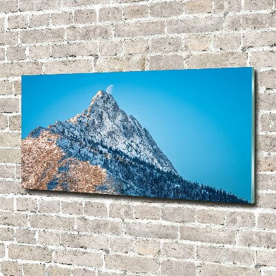 Photo printed on glass Giewont tatry